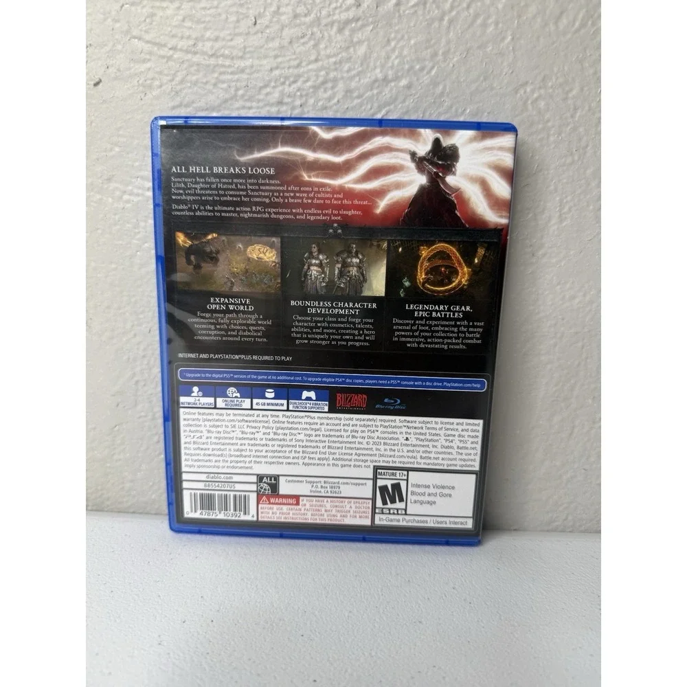 Diablo 4 - Sony PlayStation 4, 2023 PS4